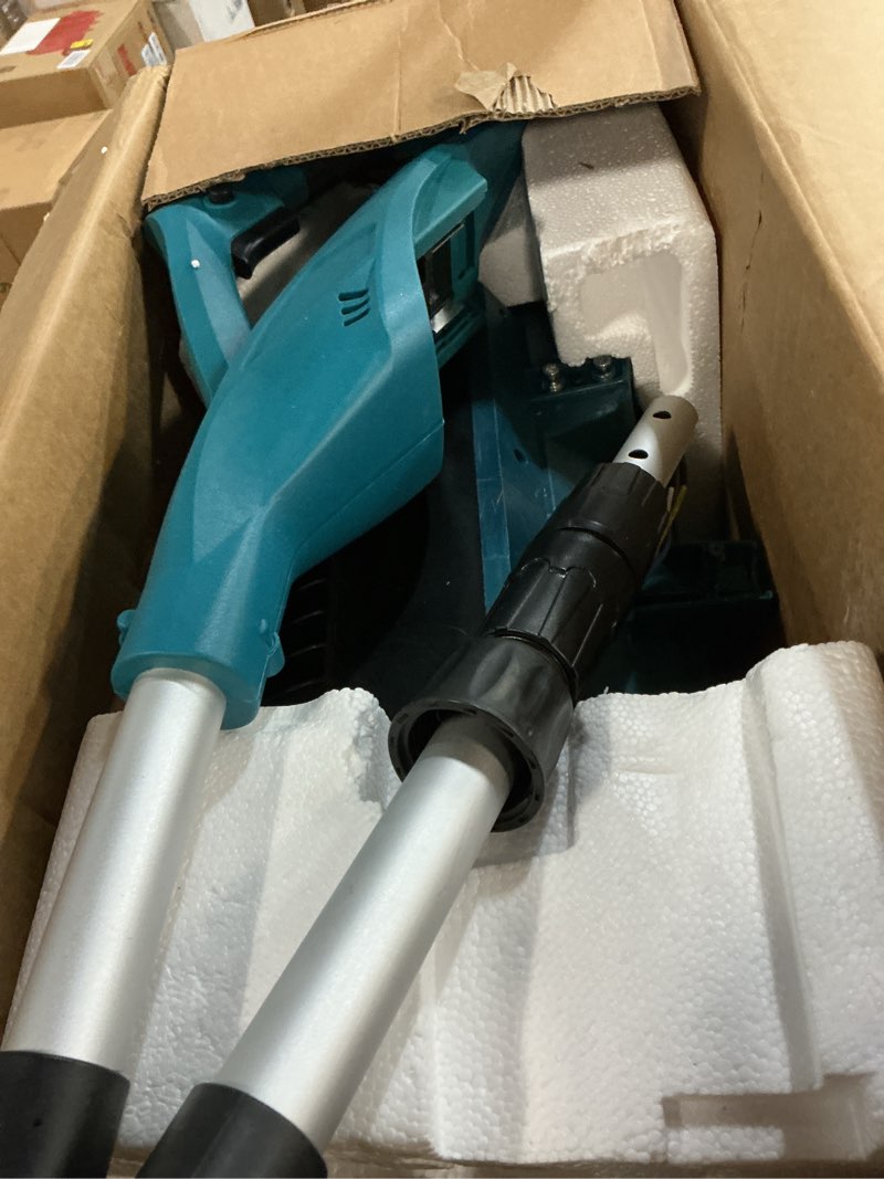 Condition photo showing Good Condition for Cordless Snow Shovel with Wheels, 16 Inch | 4.5Ah Brushless Electric Snow Blower, Battery Snow Thrower with Directional Plate & LCD Display, 30FT Throw, 600lbs/m (2xBattery & Quick Charger Included) 16-Inch Blue