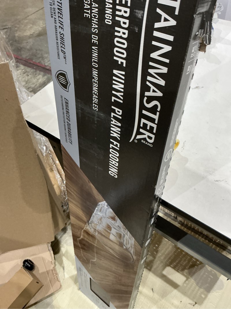Condition photo showing Good Condition for  stainmaster seagate mango 22-mil x 9-in w x 47-in l waterproof luxury vinyl plank flooring 