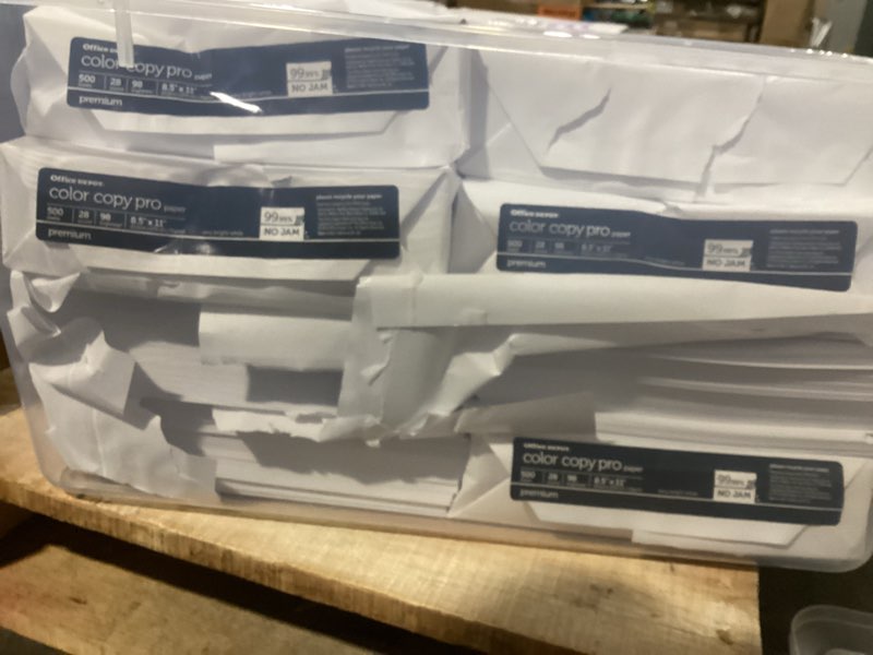 Condition photo showing Good Condition for office depot color copy pro paper