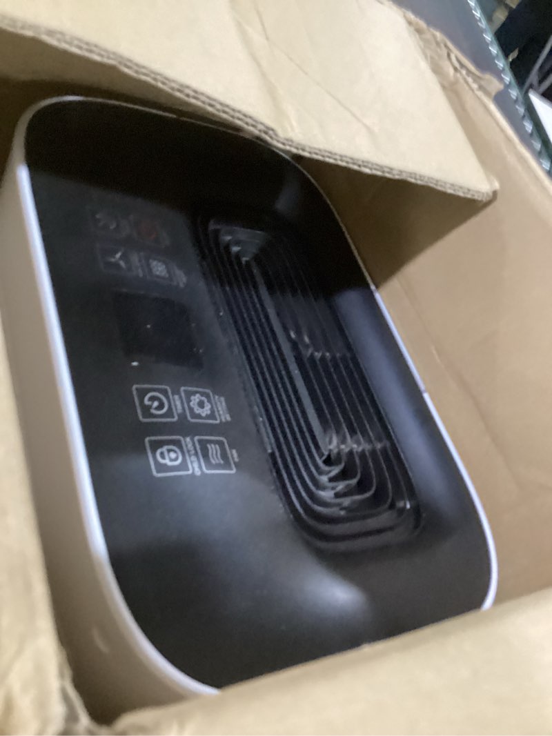 Condition photo showing As Is for 2025upgraded 5000 sq.ft 80 pint dehumidifier for basements with large 6.5l water tank,24h timer,child lock,defrost,silent,mold,4 modes operation auto shut-off 80pint 80pint