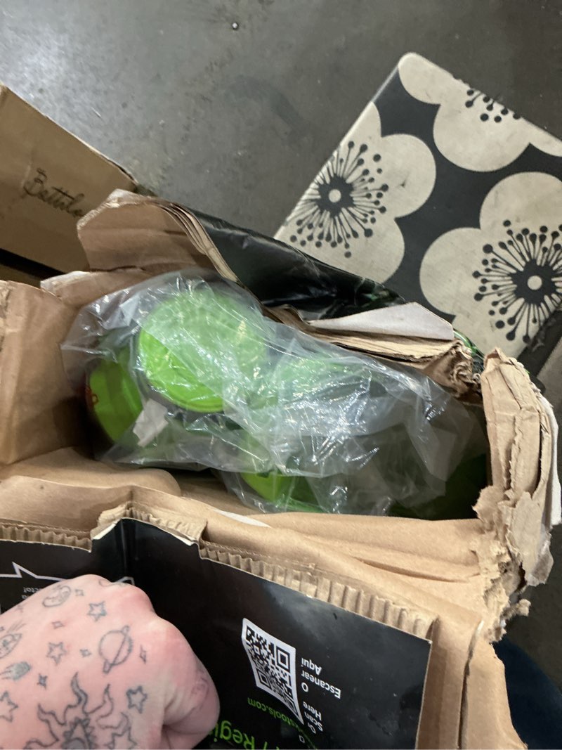 Condition photo showing As Is for Greenworks 40V 12" Cordless String Trimmer, 0.065" Dual Line with Auto Feed, Variable Speed, Lightweight Weed Eater, 3-Year Warranty 40V 2Ah Battery