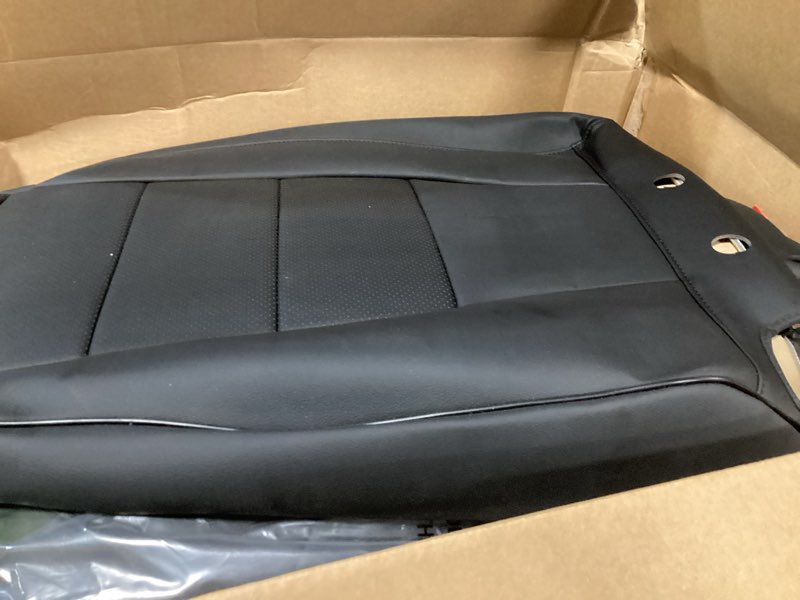 Condition photo showing Good Condition for EKR Custom Fit Corolla Cross Car Seat Covers for Select Toyota Corolla Cross L,LE,XLE (Not for Hybrid) 2021 2022 2023 2024 -Leather(Black) Leather (Black) 2021-2024 L,LE,XLE (Not for Hybrid)