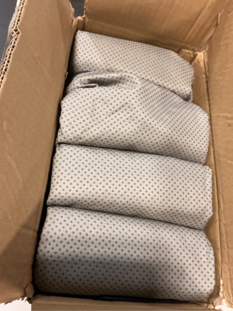 Condition photo showing item condition for 14 Piece Outdoor Patio Cushion Covers Replacement, Couch Cushions Covers with Zippers, Waterproof Patio Furniture Cushion Slipcovers for Couches,Outdoor Patio Furniture (Dark Blue)