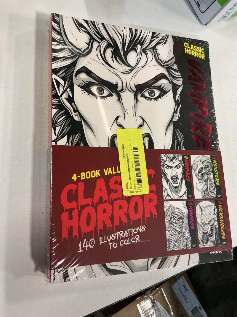 Condition photo showing New/Like New for classic horror 4 pack bundle