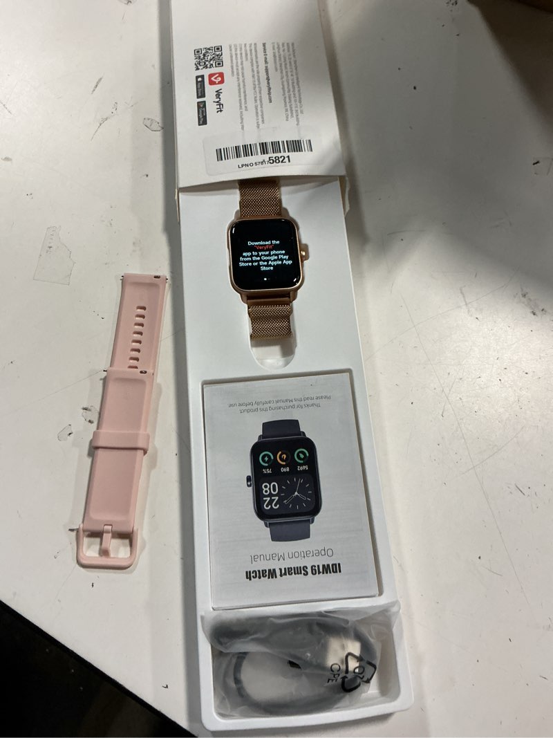 Condition photo showing Good Condition for smart watches for women, 1.85" hd alexa built-in smart watch for android phones & iphones, health tracker with heart rate/blood oxygen/sleep monitor, 120+ sport modes fitness trackers for women, gift
