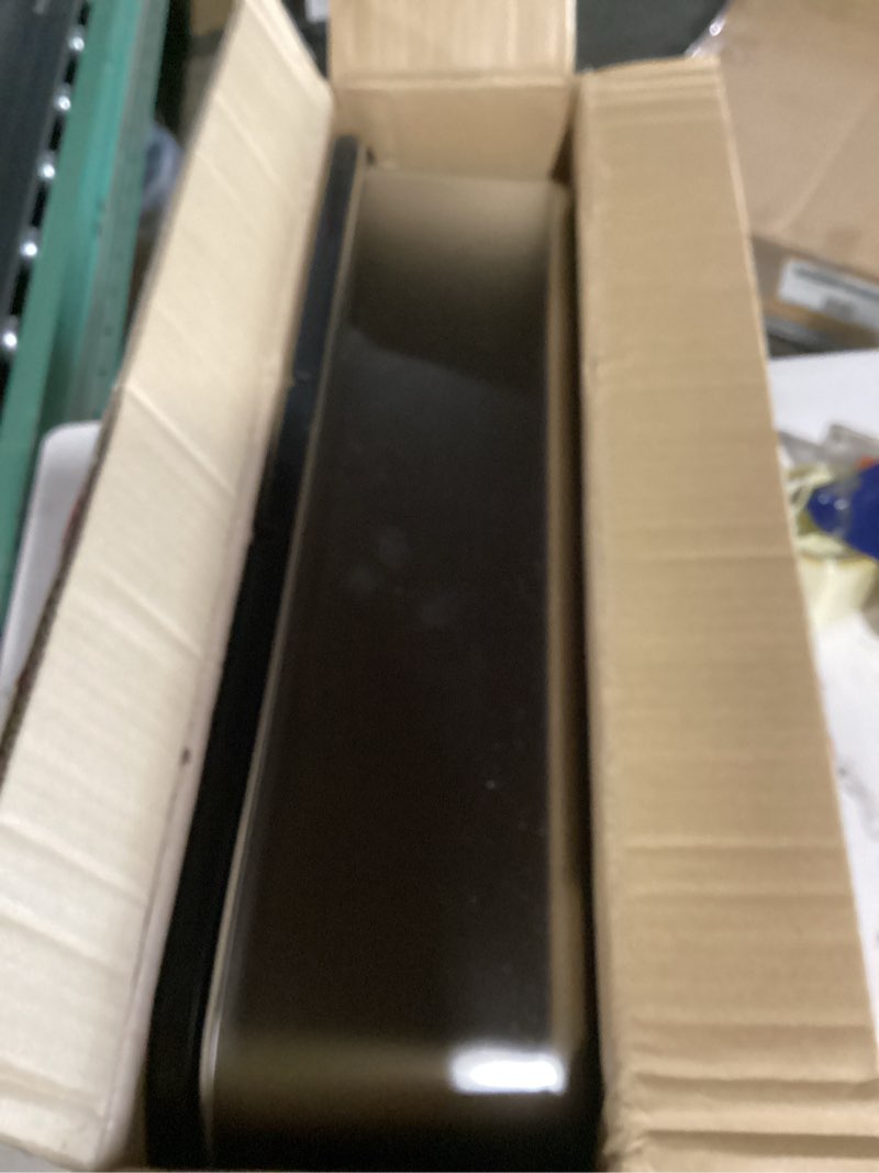 Condition photo showing New/Like New for stainless steel cat litter box, extra large xl odor free metal litter box with high sides lid, open top litter pan include scoop easy cleaning anti-scratch kitty cat box anti-urine leakage, non-sticky x-large black(23 in)