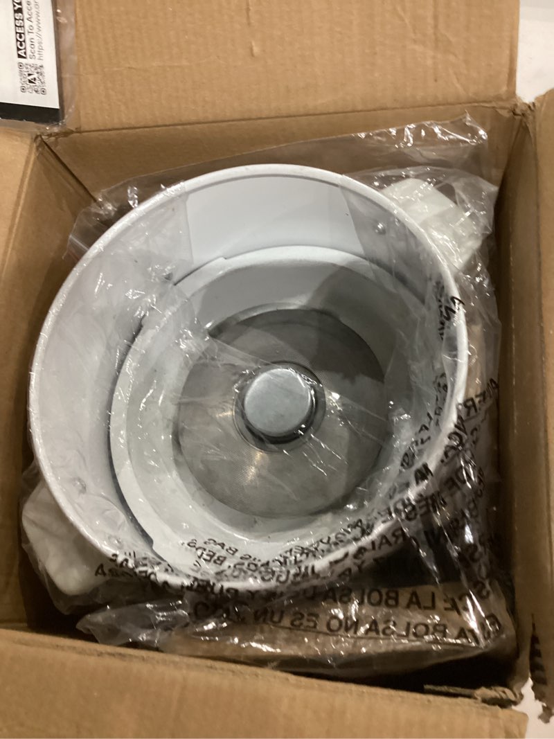 Condition photo showing As Is for AROMA® Select Stainless® Rice Cooker, 3-Cup (Uncooked) / 6-Cup (Cooked), Stainless Steel Inner Pot, Small Rice Cooker, Auto Keep Warm, 1.2 Qt, White, ARC-753SG 6-Cup(cooked) / 1.3Qt.