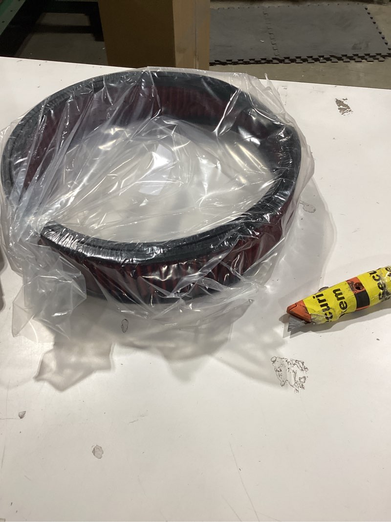 Condition photo showing As Is for A-Team Performance 14x3 Air Filter Element - Washable & Reusable High Flow Filter - Compatible with GM, Ford & Mopar Oldsmobile & Pontiac