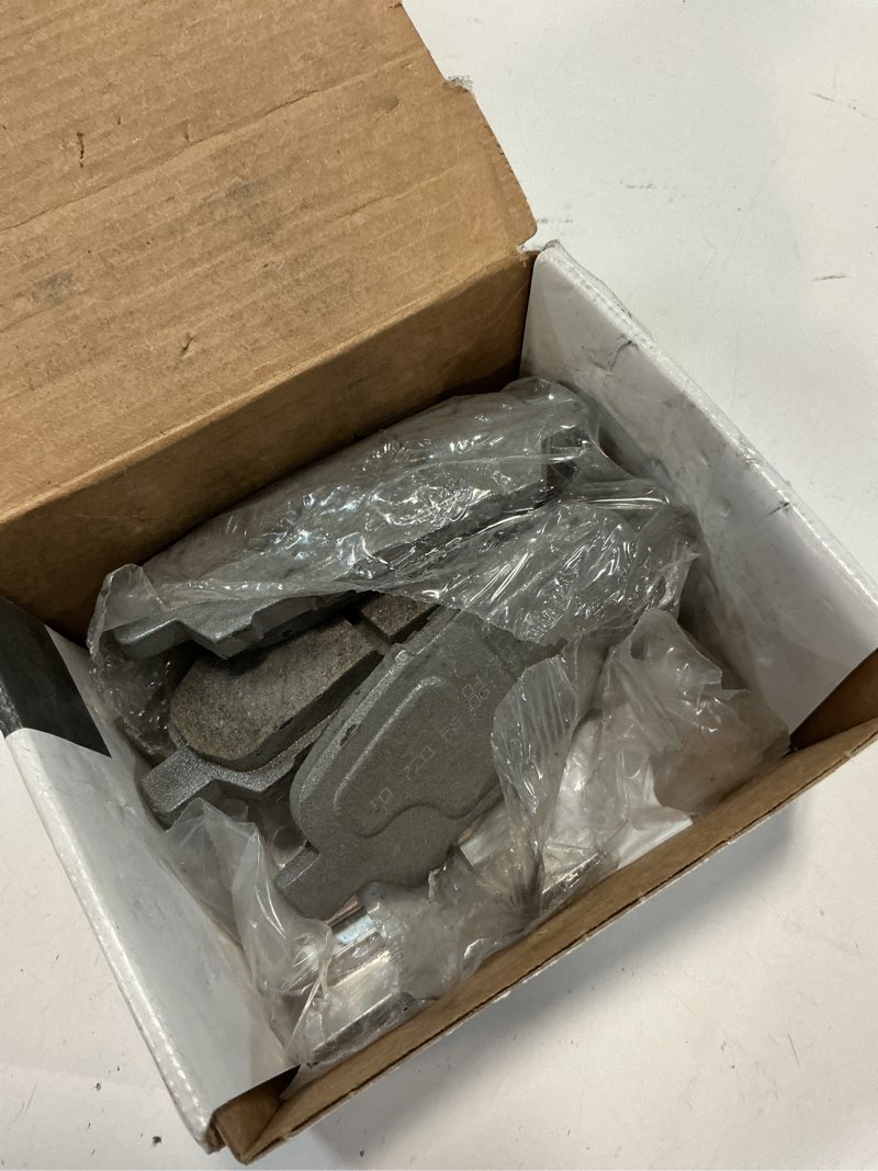 Condition photo showing As Is for wagner brake thermoquiet qc1393 ceramic disc brake pad set tq - ceramic qc1393