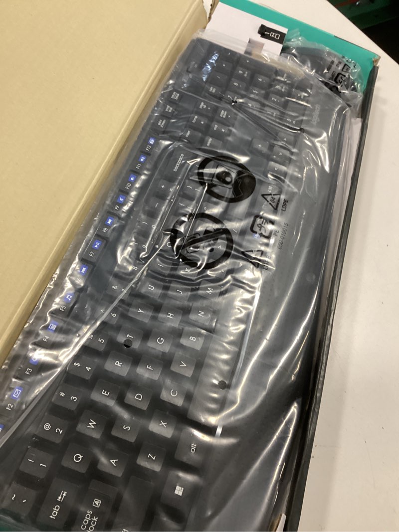 Condition photo showing Good Condition for Logitech MK345 Wireless Combo with Full-Size Keyboard and Right-Handed Mouse -