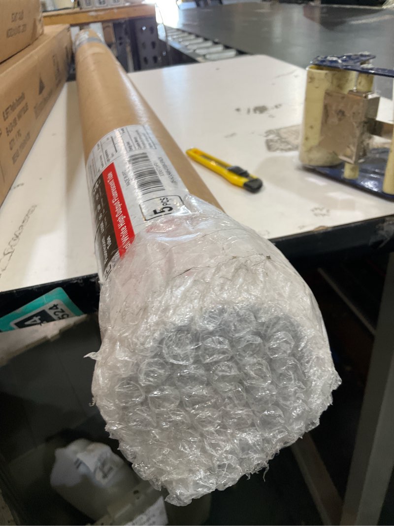 Condition photo showing As Is for f54t5/841/ho fluorescent light bulb, 46 inch, t5 54 watt replacement tube, 4100k cool white, 4200 lumens, high output, g5 bi-pin base, 4ft t5 grow light bulbs - 5 pack
