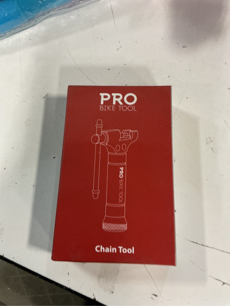 Condition photo showing New/Like New for pro bike tool bike chain tool with spare pin (silver)