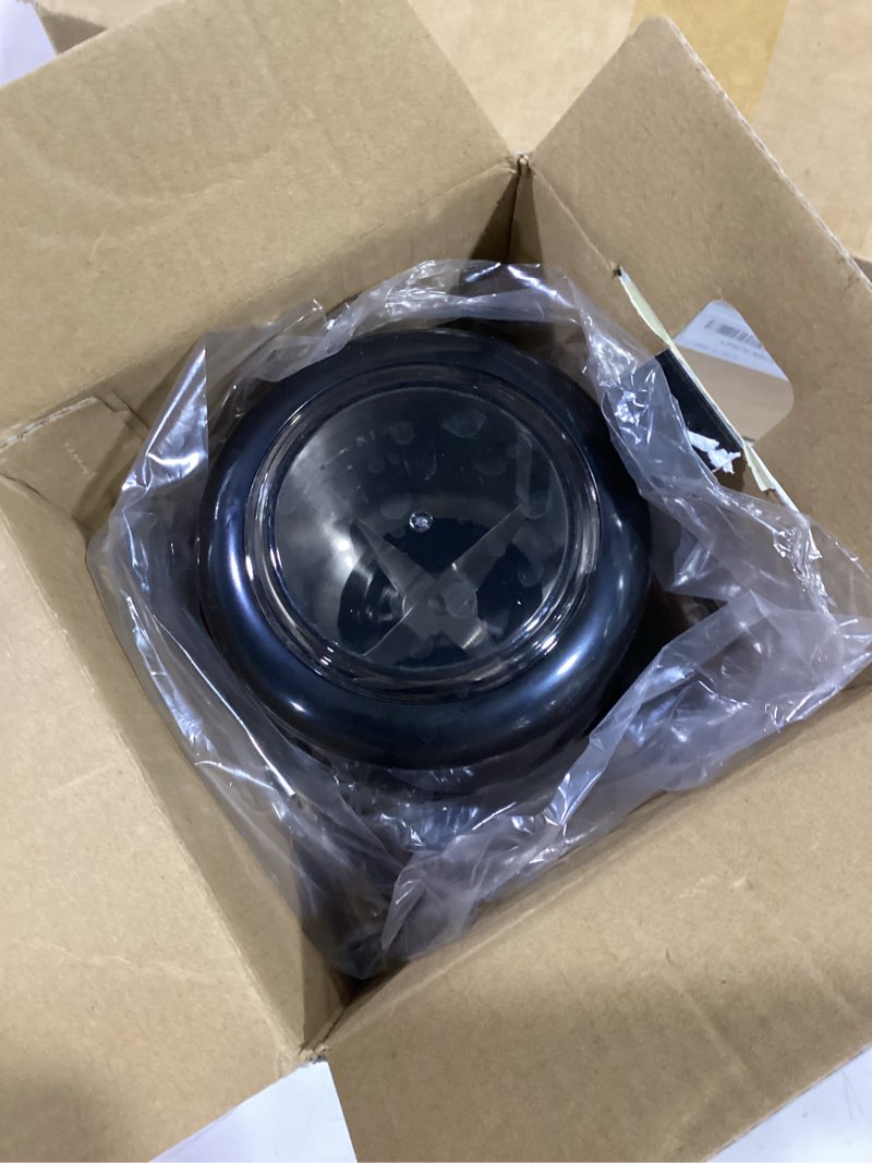 Condition photo showing item condition for SHARDOR Electric Super Silent Blade Coffee Grinder, Timed Grind Control Rotary Knob, Adjustable Coarse to Fine for Coffee Beans, Spices & Herbs, with 2 Removable Stainless Steel Bowl, Black Black 2 Bowl