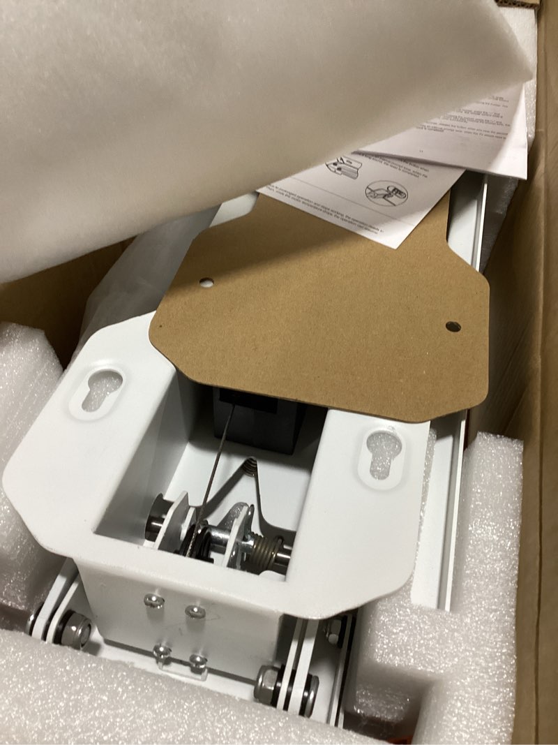 Condition photo showing Good Condition for XINYAO Over Fireplace TV Mount Pull Down with Remote, Motorized Height Adjustable Electric TV Wall Bracket for 32 to 70 inch Screen, Compatible with VESA 600x400 White