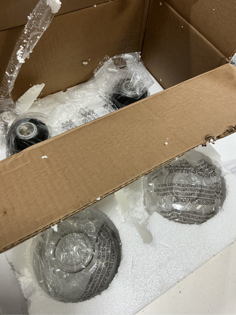 Condition photo showing Good Condition for 2 lights bathroom vanity light, bronze modern wall light fixtures over mirror, industrial wall sconce with clear glass shade, farmhouse wall sconce for bedroom, living room, hallway(exclude bulb) 2 light bronze