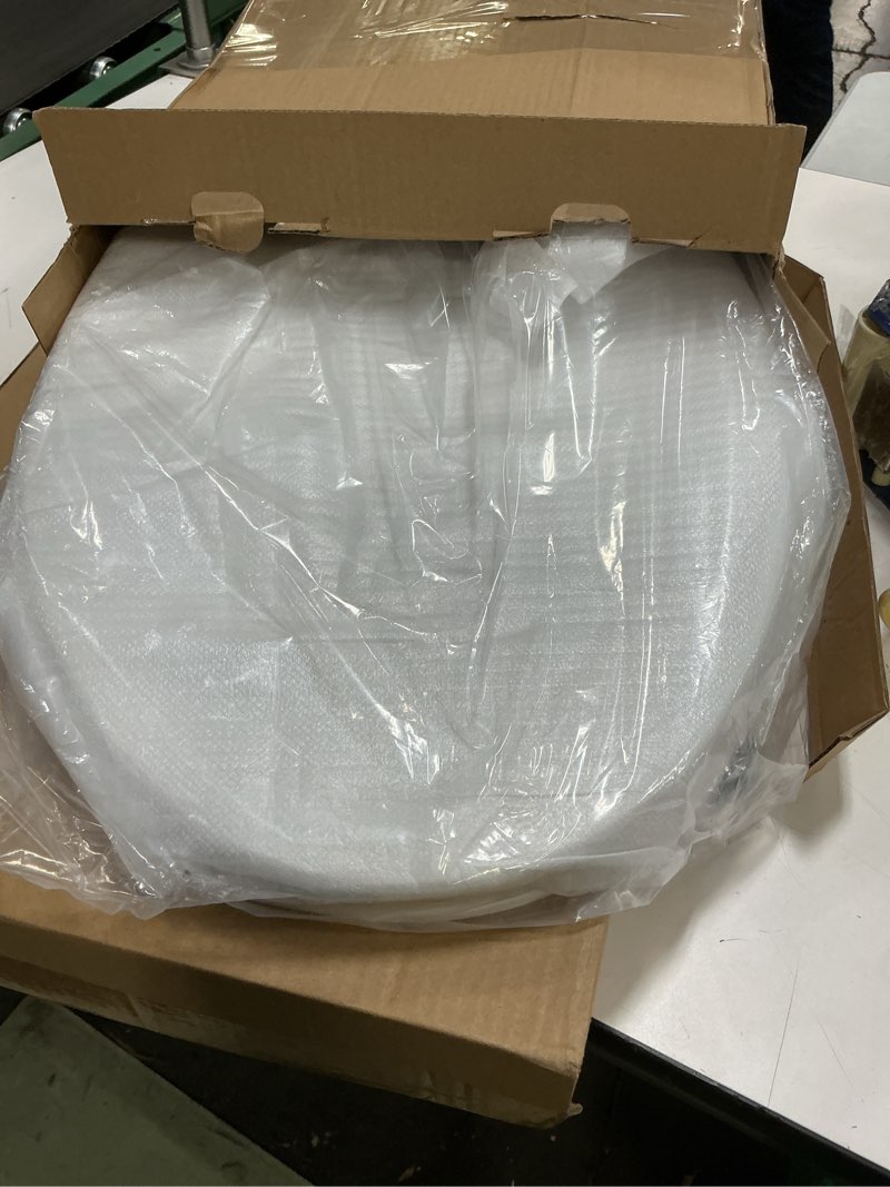 Condition photo showing Good Condition for 1m family toilet seat, patented slow close & quick releasing technology, anti-wiggling, easy to install and clean, standard elongated with toddler seat built in (1 piece) 1 elongated with toddler seat built in