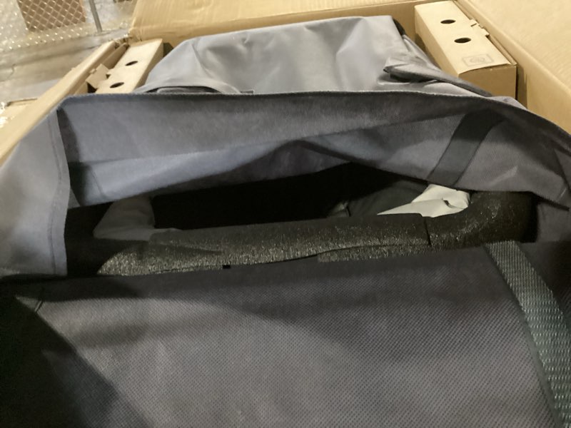 Condition photo showing New/Like New for uppababy vista v3 convertible single-to-double stroller for baby & toddler, 30+ configurations, car seat compatible, all-wheel suspension, xl basket – savannah (pearl grey jacquard/carbon frame) vista v3 savannah (pearl gray jacquard)