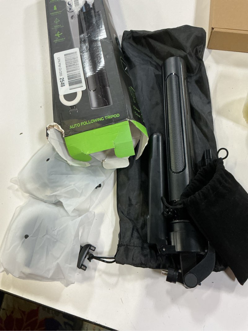 Condition photo showing Good Condition for 71" content creator essentials vlogging kit - 2 lights & 2 mics, 360° rotating auto face tracking tr