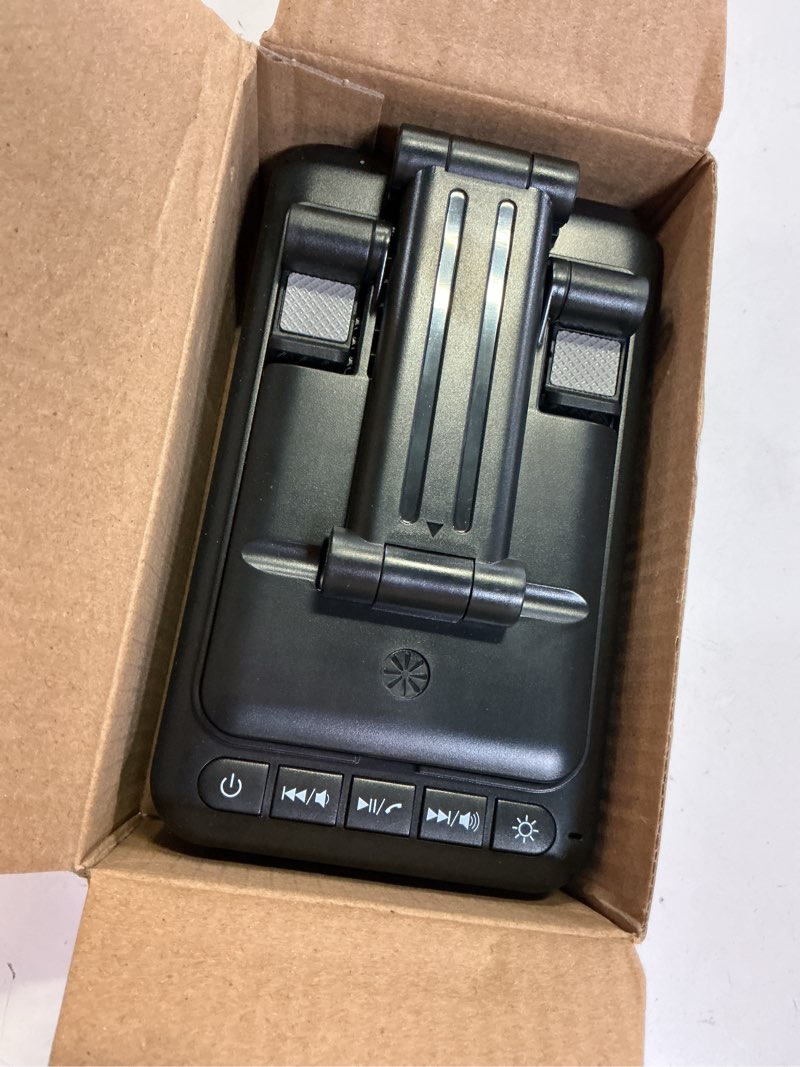 Condition photo showing Good Condition for gifts for men him, cell phone stand with bluetooth speaker&led color changing light, unique gifts for women dad her husband, cool tech gadget wireless speaker, birthday gifts for men, ideal gifts black