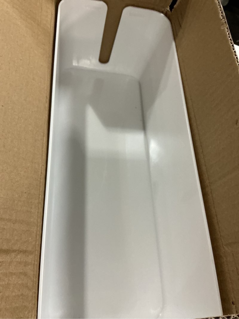 Condition photo showing Good Condition for 2 Pack Large Cable Management Box – Wooden Style Cord Organizer and Cover for TV Wires, Computer, Router, USB Hub and Under Desk Power Strip – Safe ABS Material and Baby-Pets Proof Lock (White)