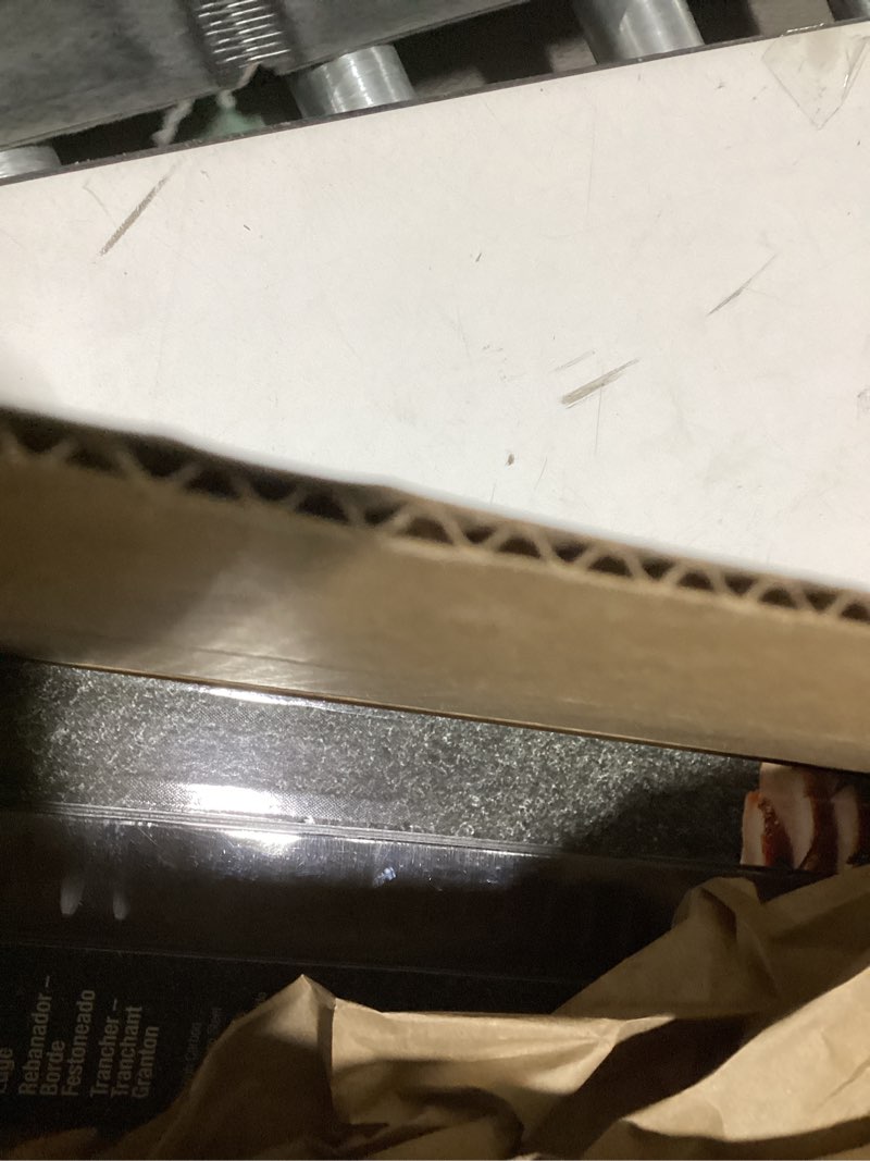 Condition photo showing As Is for Mercer Culinary M13914 Millennia Black Handle, 14-Inch, Slicer