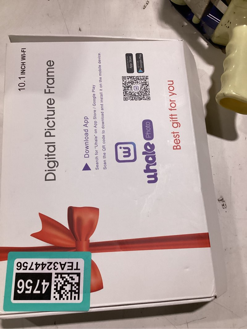 Condition photo showing Good Condition for digital calendar with touch screen 10.1 inch smart electronic planner third-party calendar sync, chore tracker, meal plan & photo frame bussiness working tasks,great