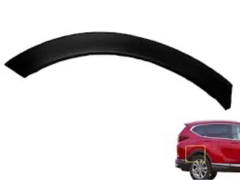 Anfigo Rear Right Side Wheel Flare Molding Trim Compatible with Honda CRV CR-V 2017-2022 Replace for