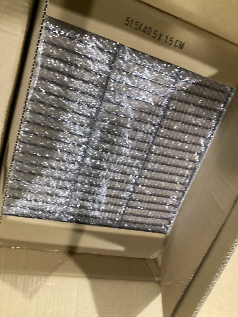 Condition photo showing Good Condition for hiorucet grill replacement parts for dyna-glo grill 3 burner dgc310cnp-d dgc310rnp-d dgc310bnp-d dgb300cnp, porcelain steel grill grate, heat plate for dyna-glo 3-burner open cart propane gas grill heat plates + grates