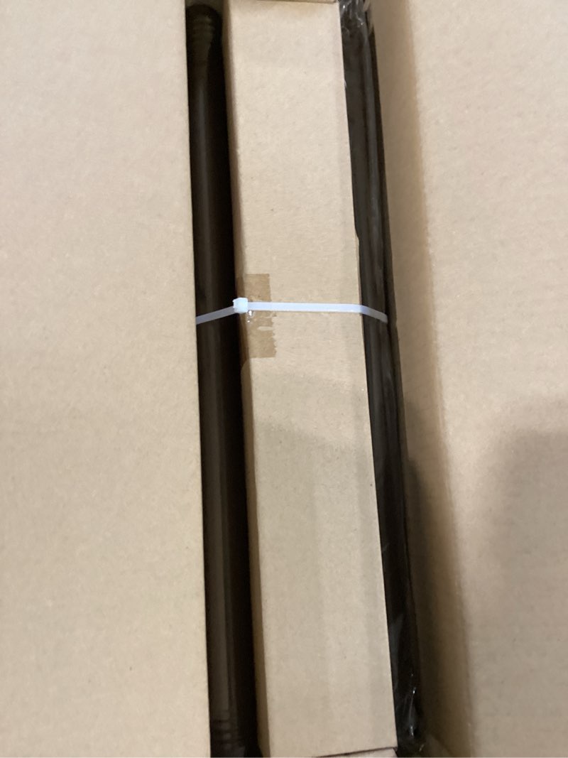 Condition photo showing Good Condition for 2 pack bronze boho decorative curtain rod 36-91 inch | heavy duty adjustable 1 inch diameter rod, rustic farmhouse & coastal style, vintage window treatment, easy installation bronze 36"-91"(2 pack)