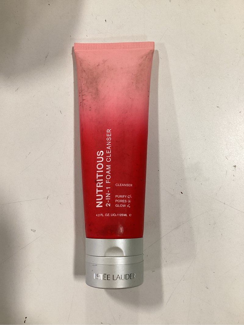 Condition photo showing New/Like New for Estée Lauder Estée Lauder Nutritious 2-in-1 Foaming Face Wash Cleanser & Mask | Pore Minimizer 4.2 Ounce