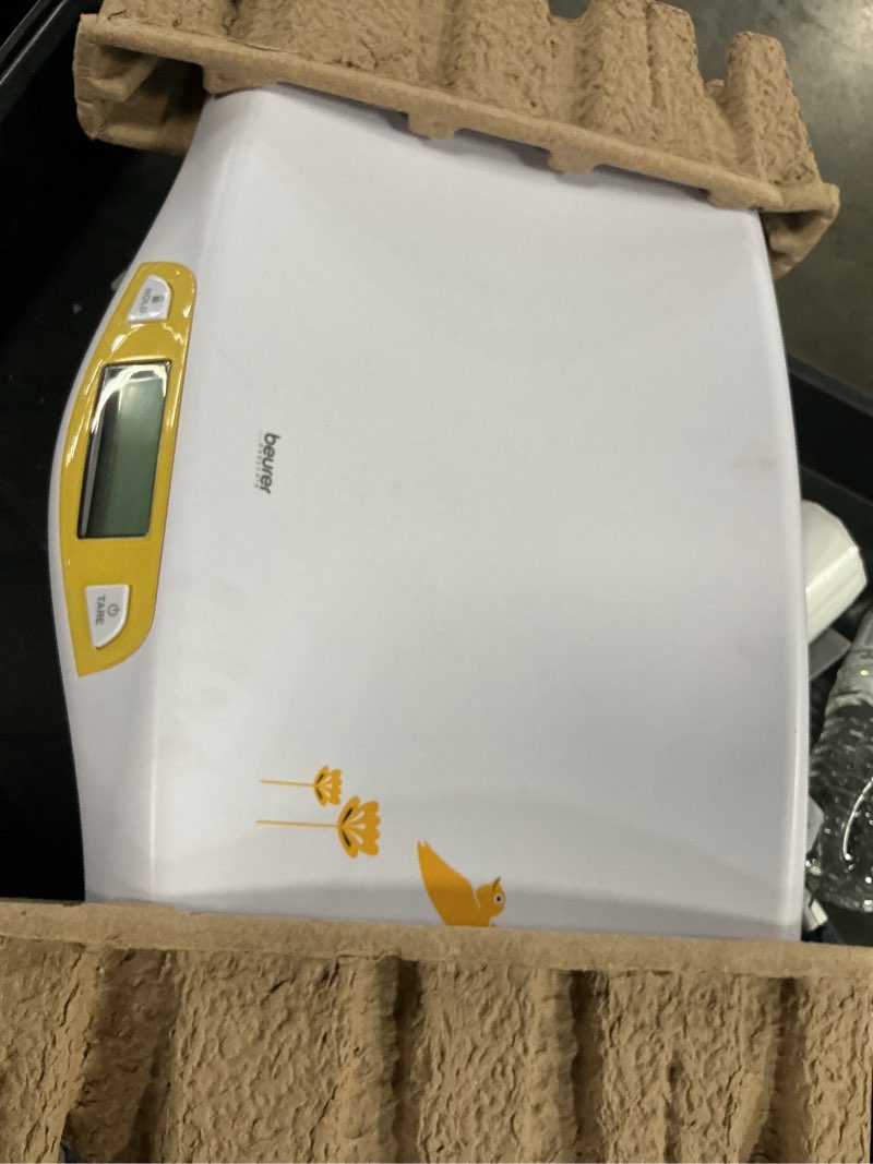 Condition photo showing Good Condition for beurer by80 digital baby scale, infant scale for weighing in pounds, ounces, or kilograms up to 44 lbs, newborn baby scale with hold function, pet scale for cats and dogs