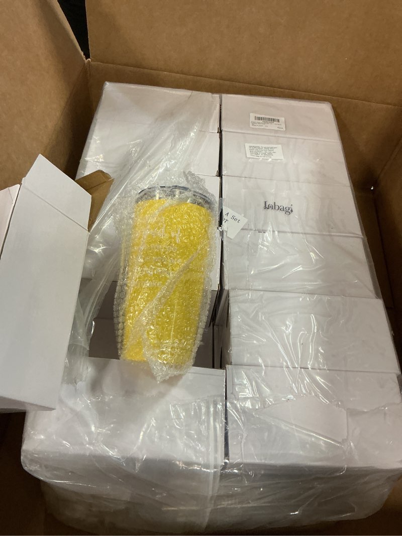 Condition photo showing New/Like New for Inbagi 12 Sets Thank You Gifts May You Be Proud Women Tumbler with Keychain 20 oz Stainless Steel Insulated Cup with Lids and Straws Appreciation Gift for Employee Teacher Nurse Volunteer (Multicolor) Multicolor 24