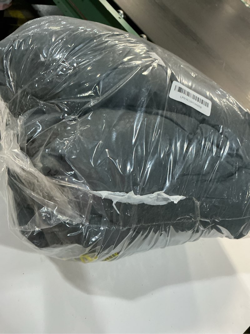 Condition photo showing As Is for MATBEBY King Size Mattress Pad - Cooling Breathable Mattress Topper, Quilted Fitted Mattress Protector, Pillow Top Mattress Cover with 8-21" Deep Pocket, Machine Washable, Dark Grey, 78x80 Inches Dark Grey - Checkered King