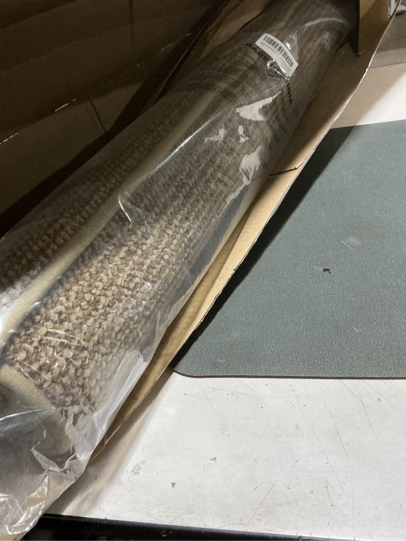 Condition photo showing New/Like New for beqhause dirt trapper door mat 36" x 60", non-slip washable doormats entrance mat, dirt resistant and absorbent welcome mat, low profile floor mats for front back door and entryway, beige beige 3' x 5' (rectangular)
