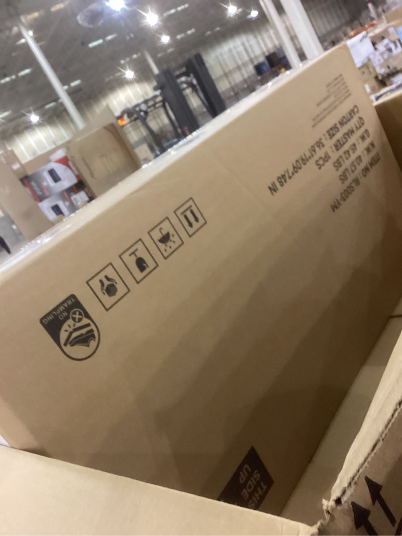 Condition photo showing New/Like New for Fluted Buffet Cabinet Sideboard with Storage,Wooden Credenza with 2 Doors&Adjustable Shelve, Modern Accent Cabinets Coffee Bar Bookcase for Living Room,Kitchen Dining Room Entryway 15"D Natural Oak Natural Oak 1 Piece(30.9"W x 15"D x 31.4"H?