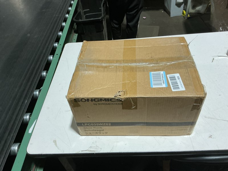 Condition photo showing Good Condition for  SONGMICS Shoe Rack Org...table, White ULPC035W01