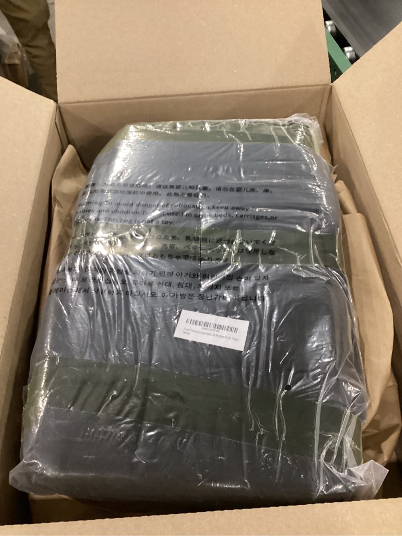 Condition photo showing New/Like New for Premium Cat Carrier Soft & Small Dog Car Seat | Upgraded 900D Oxford Fabric, Expandable, Zipper Locks, Exclusive Fan Pocket, Excellent Ventilation | Best for Car & Daily Travel (Pet Up to 12lbs) M-For Under 12lbs (20x12x12)