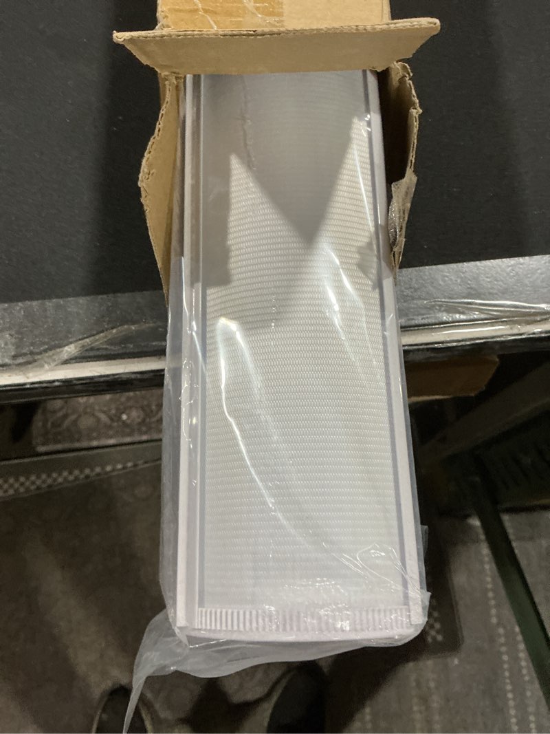 Condition photo showing As Is for CHICOLOGY Zebra Roller Shade   Window Zebra Blind   Light Filtering   Basic Arctic  36 W X 72 H