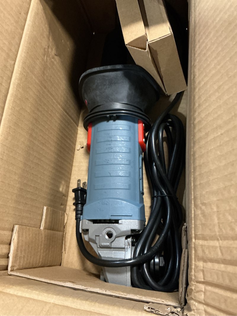 Condition photo showing Good Condition for 5 Inch Concrete Planer 1500W with Dust Extraction Shroud and Diamond Cup Wheel, Floor Carpet Vinyl & Tile Adhesive Removal Machine (With x2 Grinding Wheel)