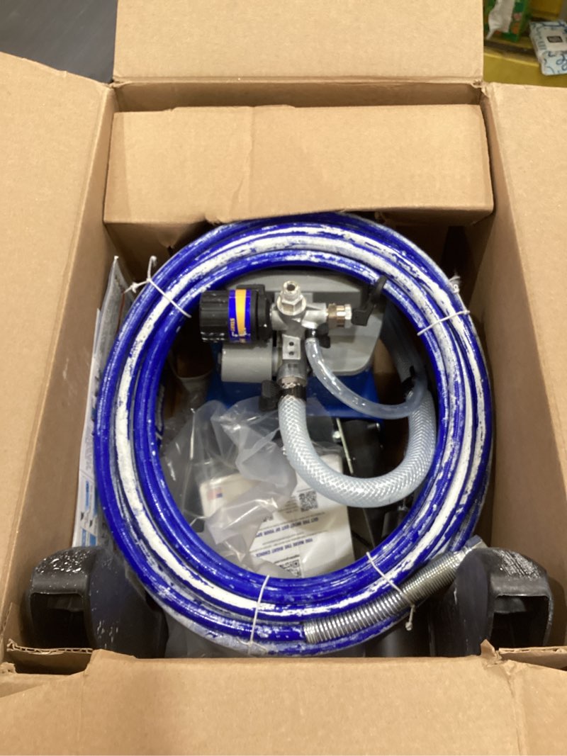 Condition photo showing As Is for graco airless paint sprayer | diy designed for interior or exterior projects | truecoat one trueairless electric sprayer 26dtc1