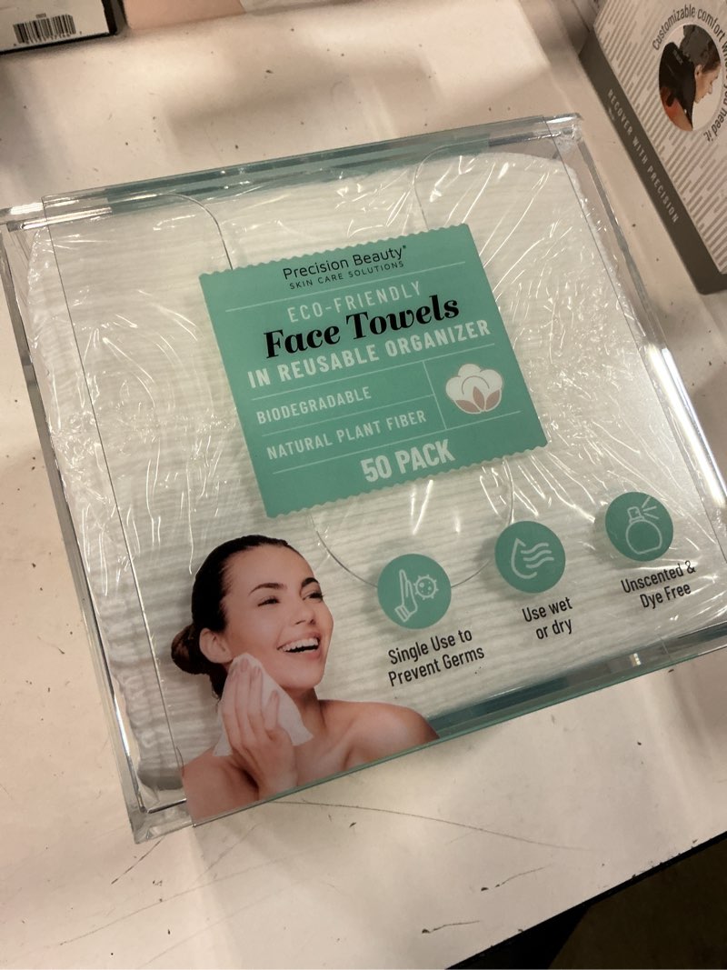 Condition photo showing Good Condition for precision beauty 50ct face towel organizer