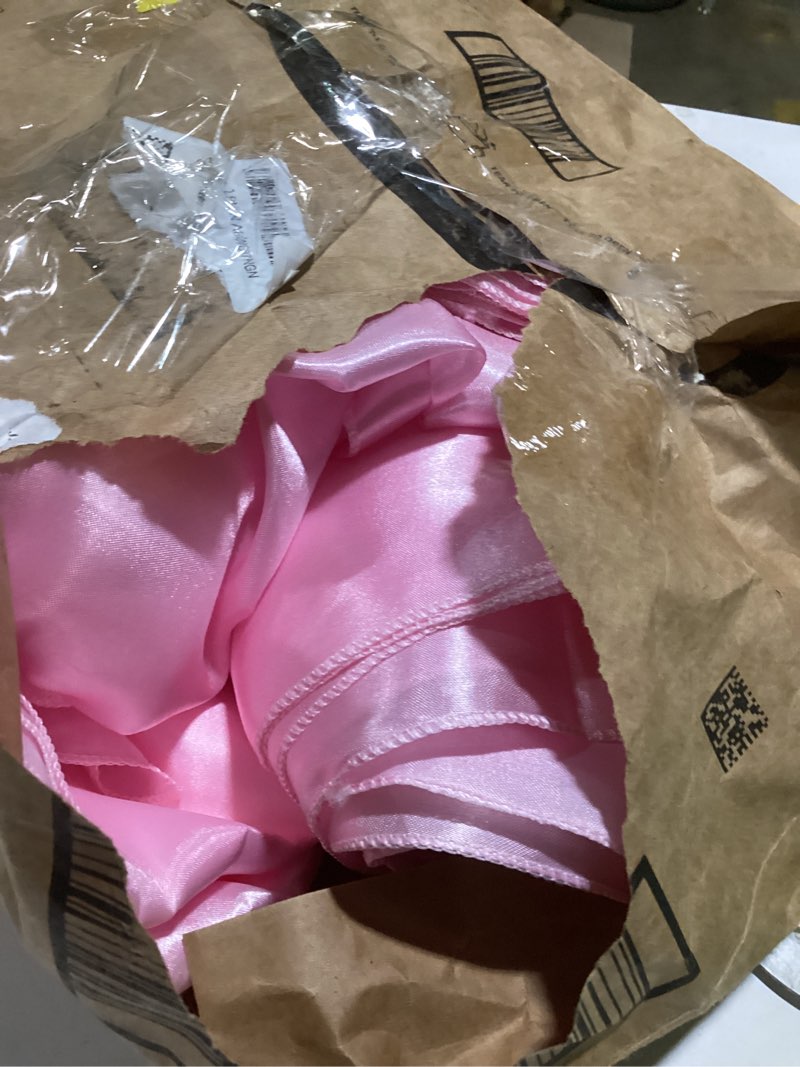 Condition photo showing Good Condition for 20 Pcs Pink Satin Chair Sashes Bows, Washable Chair Bow Sashes, Chairss Ribbons Bows Wedding Chairs Decorations, Chairs Covers for Wedding Banquet Party Christmas Events Decoration (Pink)