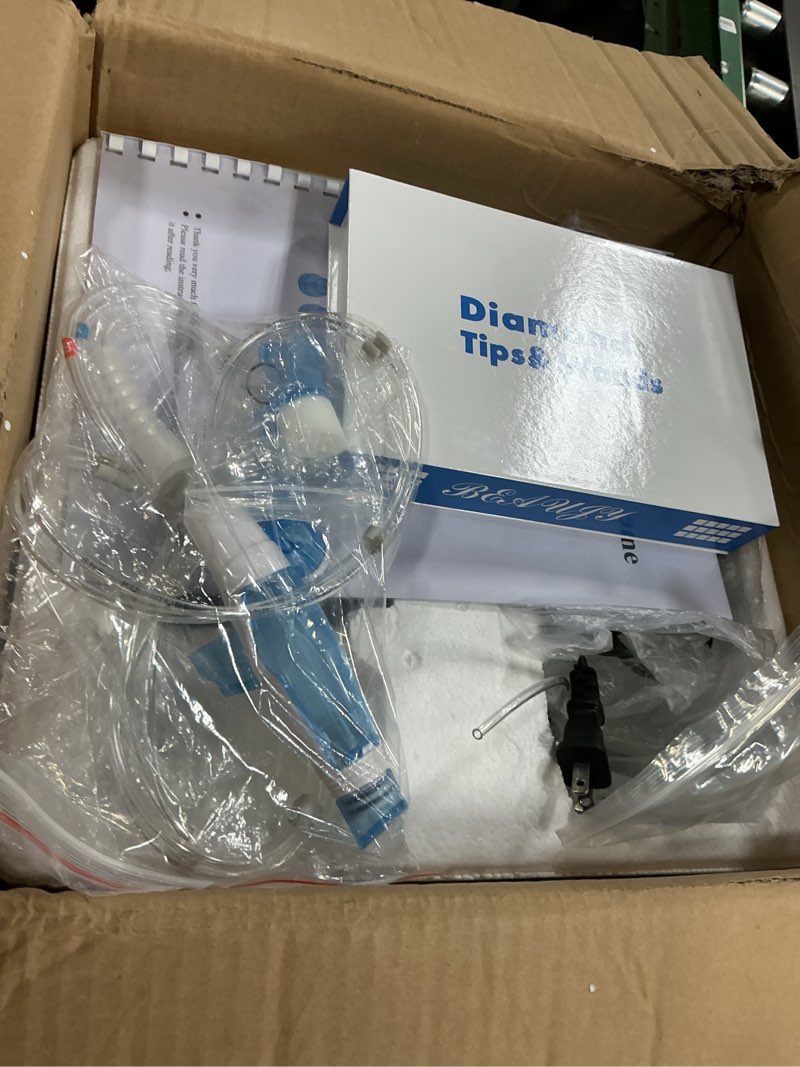 Condition photo showing As Is for Elitzia 2 in 1 Diamond Microdermabrasion Machine Skin Peeling Beauty Machine Water Peel System Skin Cleansing ETWD006