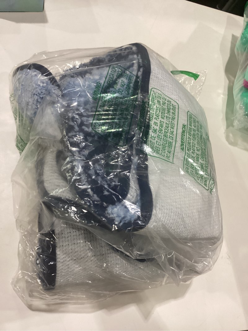 Condition photo showing Good Condition for OLANLY Bathroom Rugs Sets 3 Piece, Soft Absorbent Microfiber Bath Mats and U-Shaped Contour Toilet Rug, Plush Shaggy Bath Mat Set for Bathroom (30"x20"+24"x16"+24"x20", Dark Blue) 30" x 20" + 24" x 16" + U24" x 20" Dark Blue