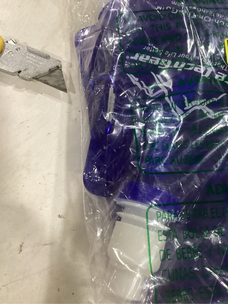 Condition photo showing As Is for hydration on the go bags
