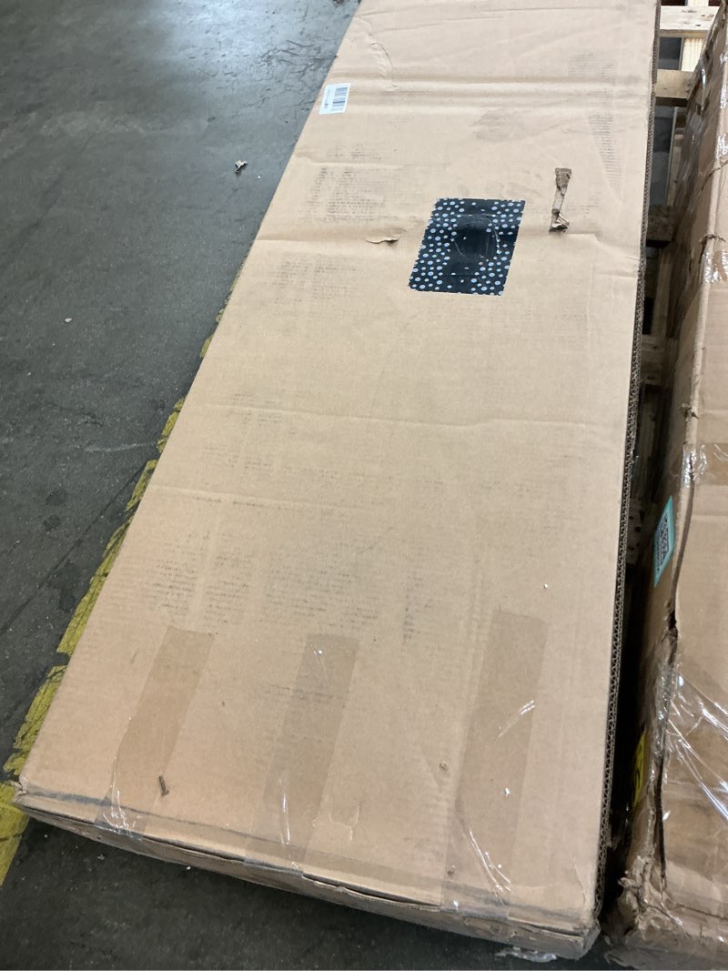 Condition photo showing Good Condition for bush furniture salinas hall tree entryway small bench with adjustable shelves | coat rack with 3 hanging hooks and shoe storage, cape cod gray