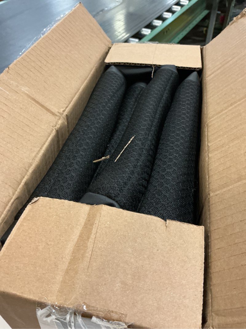 Condition photo showing Good Condition for skechers air-cooled memory foam seat covers,mesh thick car seat covers,piping leather car seat covers front seats,airbag compatible,automotive comfort universal fitmost cars,vans,truck,suv,black black and black two front