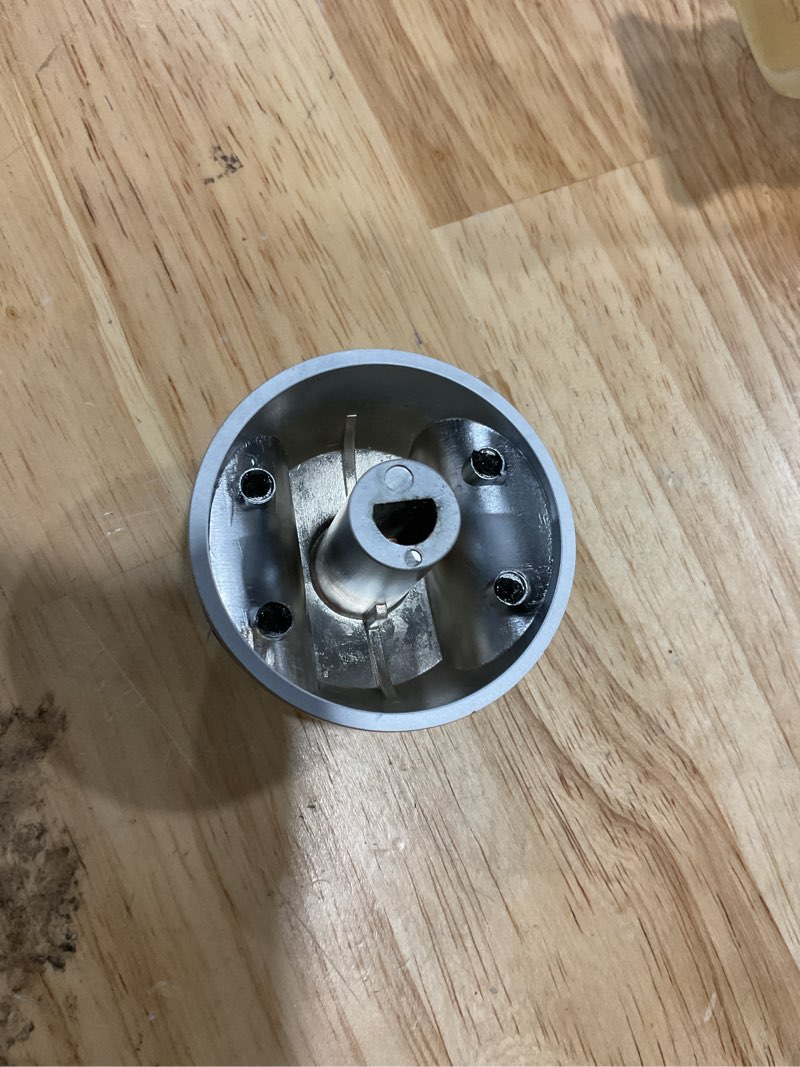 Condition photo showing As Is for dcs 240431 knob, outdoor satin
