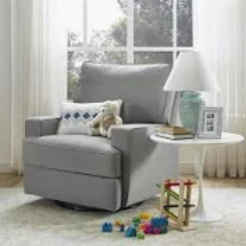 abingdon upholstered swivel reclining glider