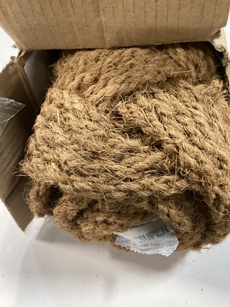 Condition photo showing Good Condition for rope doormat 30x17 inch, woven mat for indoor and covered outdoor, welcome mat 1'5" x 2'6" (rectangular)